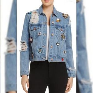 Sunset+Spring (embellelished denim jacket)